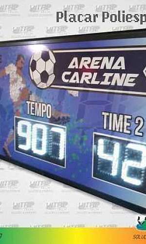 Placar eletrônico para futebol society Placar eletrônico para futebol society