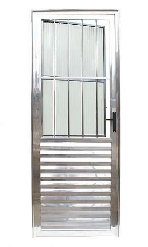 Porta Social Alumínio Porta Social Alumínio