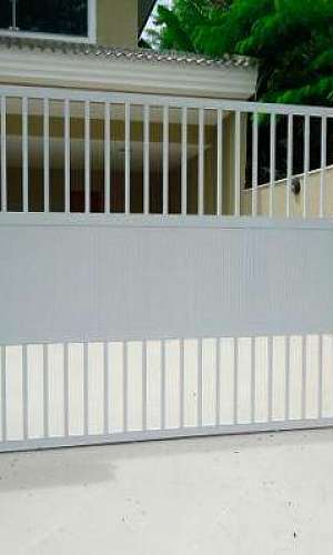 Portão de alumínio para garagem preço Portão de alumínio para garagem preço