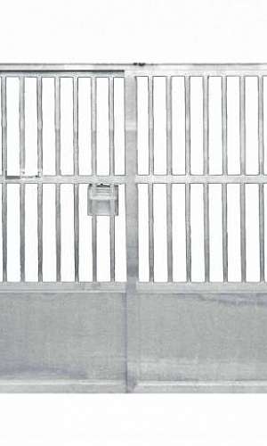 Portões de correr em alumínio Portões de correr em alumínio