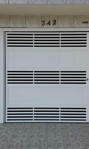 Portões de garagem em aço galvanizado Portões de garagem em aço galvanizado