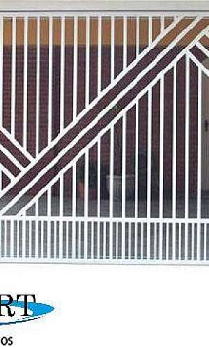 Portões galvanizado para garagem Portões galvanizado para garagem